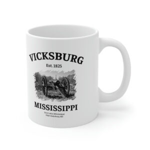 Remembrance of Vicksburg MS Battle Cannon Coffee Mug