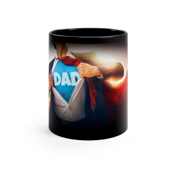 Fathers Day Gift Super Hero Dad Mug