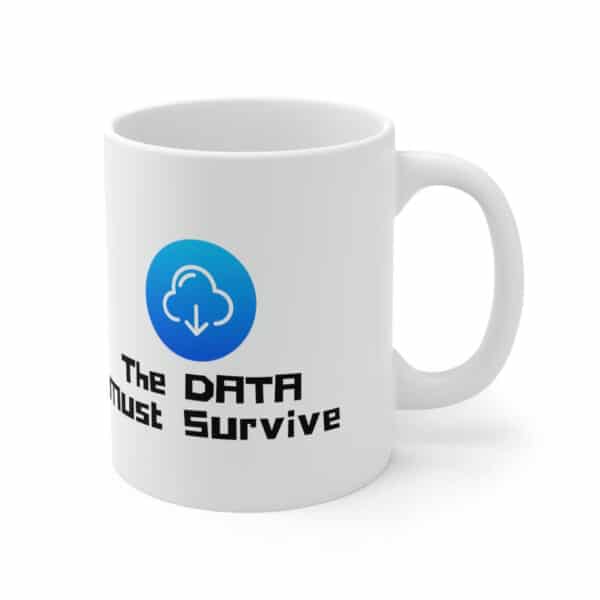 Gift for Computer Guy Data Backup Coffee Mug Gift for IT Guy