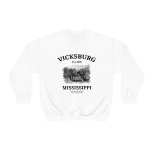 Fathers Day Gift Vicksburg MS Military Park Sweatshirt