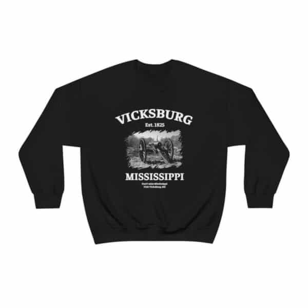 Fathers Day Gift Vicksburg MS Military Park Sweatshirt